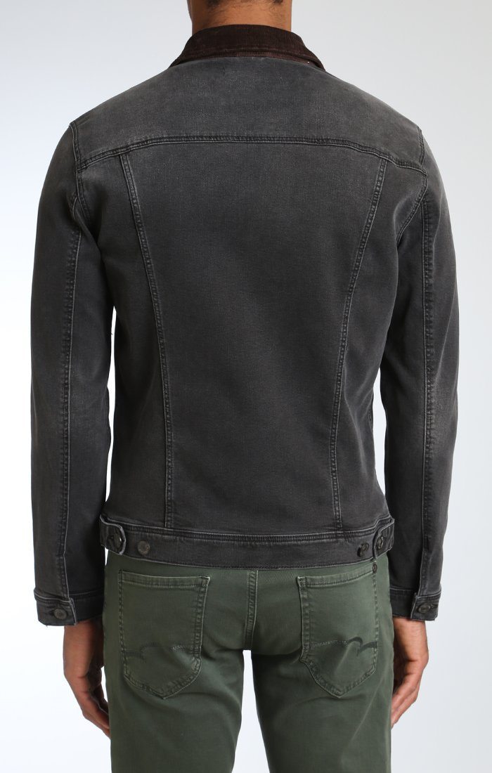 FRANK JACKET IN DARK GREY - Mavi Jeans