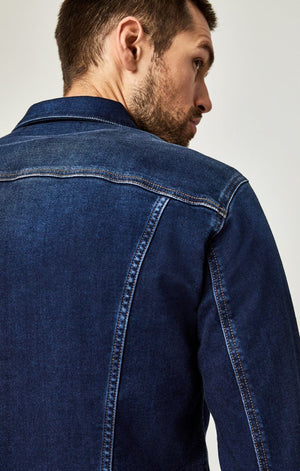 FRANK JACKET IN DARK INDIGO SPORTY - Mavi Jeans