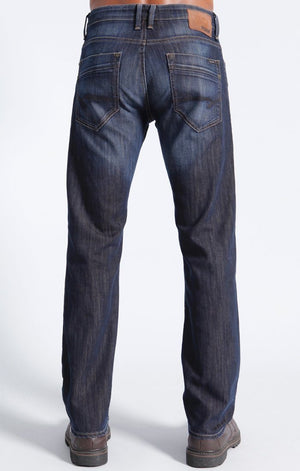 ZACH STRAIGHT LEG IN DARK KENSINGTON - Mavi Jeans