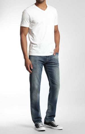 ZACH STRAIGHT LEG IN DEEP VINTAGE - Mavi Jeans