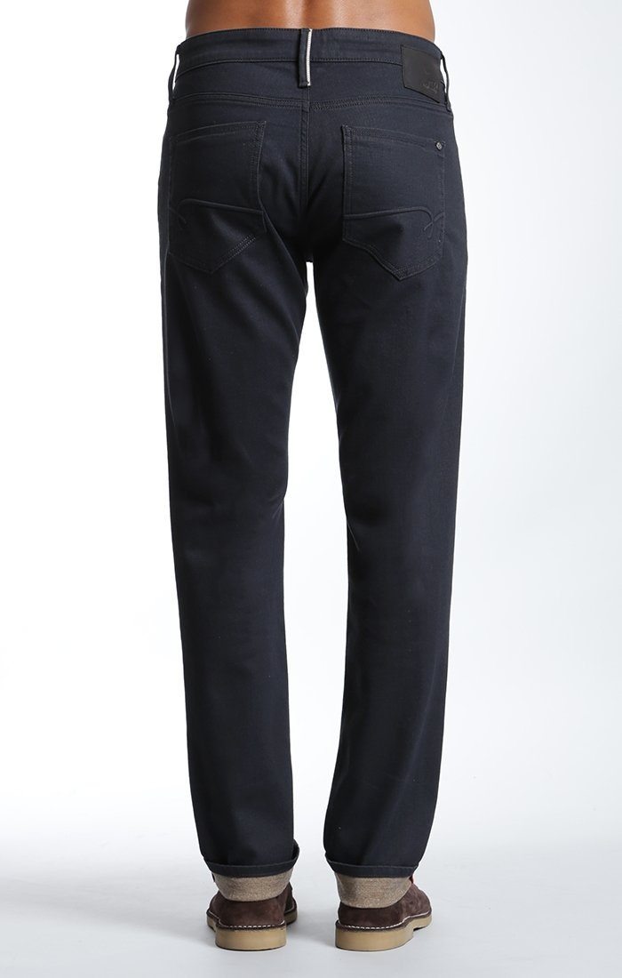 JAKE SLIM LEG IN NAVY COATED WHITE EDGE - Mavi Jeans