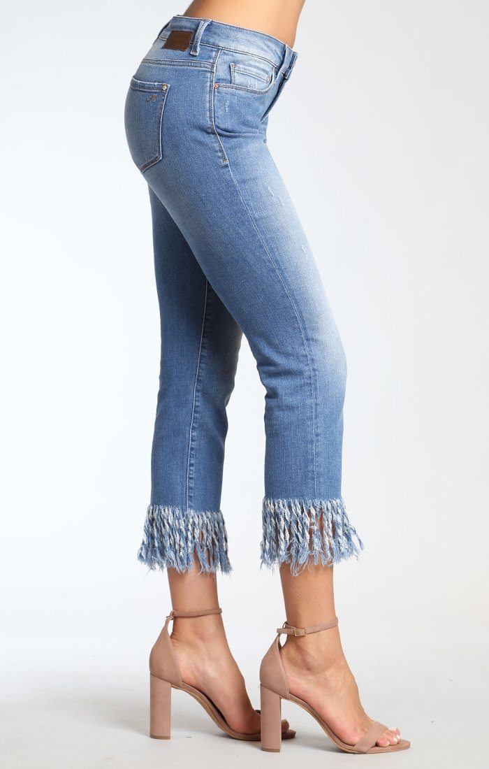 KERRY ANKLE STRAIGHT LEG  IN DISTRESSED VINTAGE - Mavi Jeans