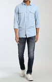 DENIM SHIRT IN LIGHT BLUE - Mavi Jeans