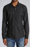 DENIM SHIRT IN SLATE GREY - Mavi Jeans