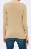 BASIC BUTTON SWEATER - CAMEL - Mavi Jeans