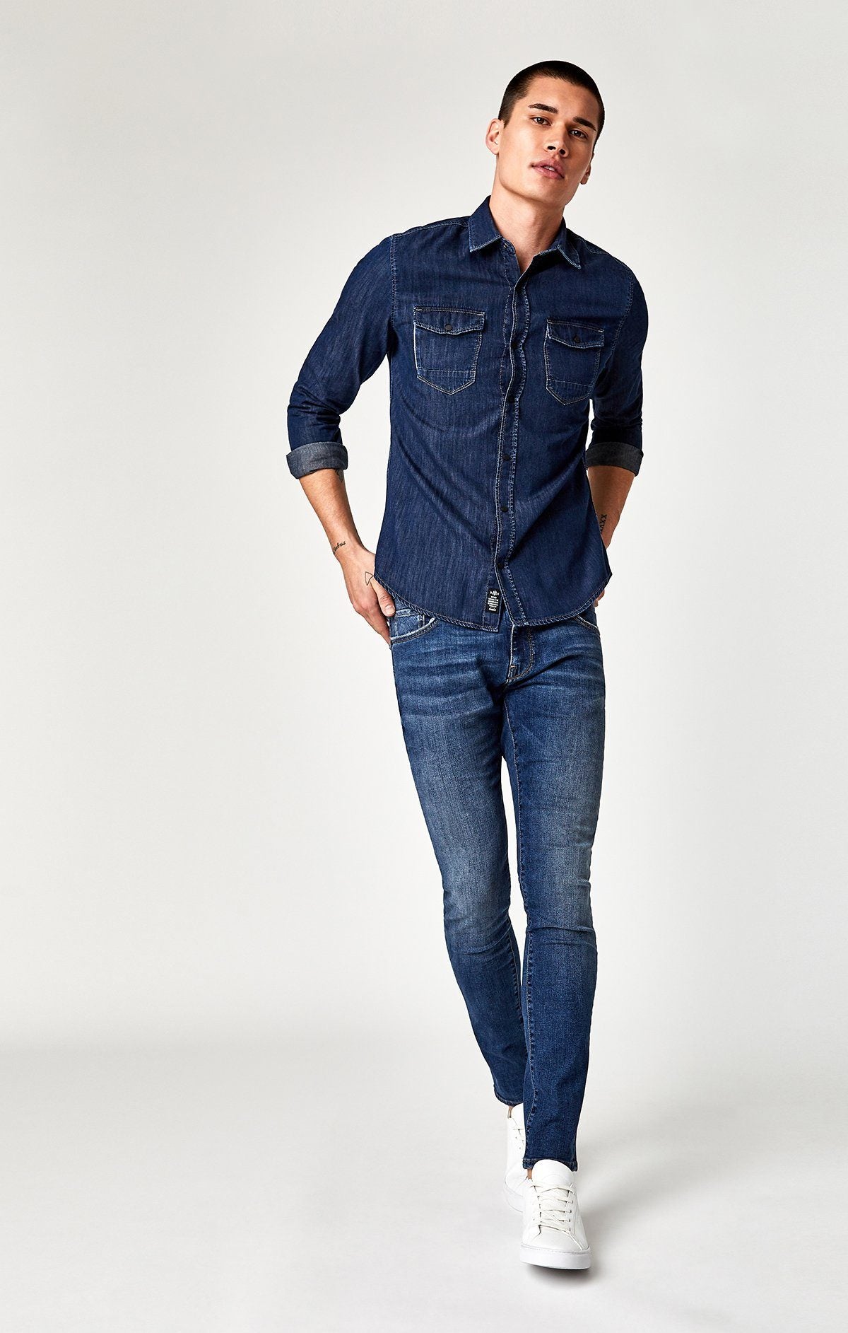 RIO SHIRT IN DEEP BRUSHED - Mavi Jeans