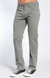 ZACH STRAIGHT LEG IN ARMY GREEN TWILL - Mavi Jeans