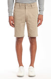 MATTEO SHORTS IN BEIGE SATEEN TWILL - Mavi Jeans