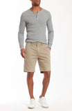 MATTEO SHORTS IN BEIGE SATEEN TWILL - Mavi Jeans
