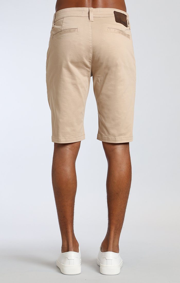 JACOB SHORTS IN OXFORD TAN TWILL - Mavi Jeans