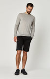 JACOB SHORTS IN BLACK SATEEN TWILL - Mavi Jeans