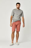 JACOB SHORTS IN BRICK DUST SUMMER TWILL - Mavi Jeans