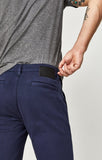 JACOB SHORTS IN DARK NAVY SATEEN TWILL - Mavi Jeans
