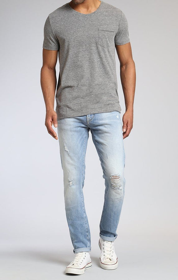 JAMES SKINNY IN LIGHT CRASHED AUTHENTIC VINTAGE - Mavi Jeans