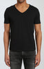 BASIC V-NECK TEE IN BLACK - Mavi Jeans