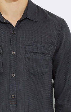 DUAL FLAP POCKET WAFFLE SHIRT - Mavi Jeans