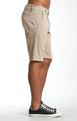 JACOB SHORTS IN BEIGE TWILL - Mavi Jeans