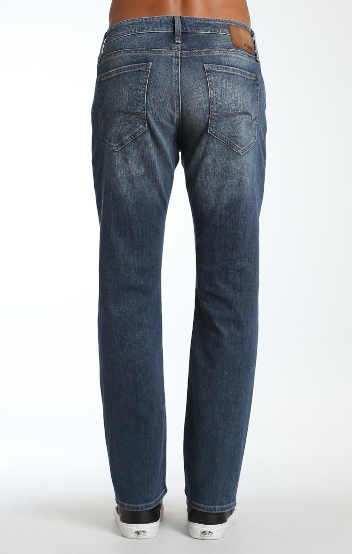 ZACH STRAIGHT LEG IN FOGGY BELTOWN - Mavi Jeans