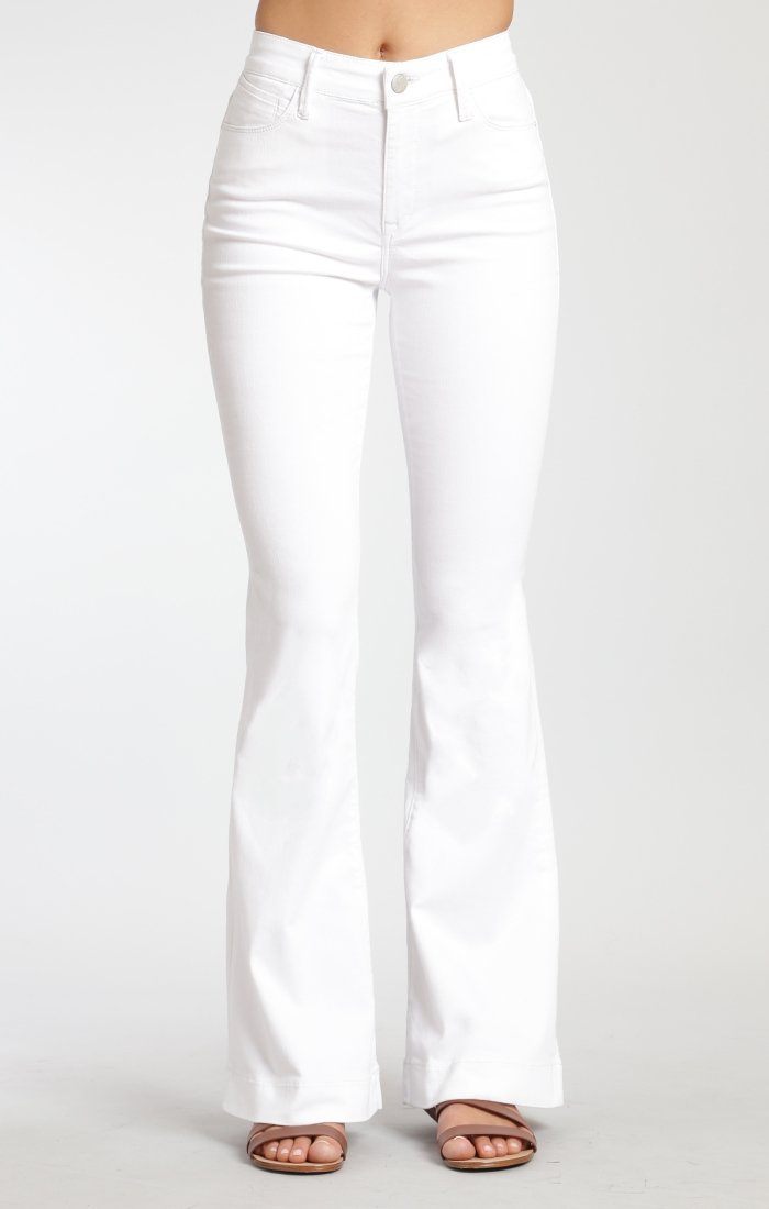 SHEENA FLARE IN WHITE - Mavi Jeans