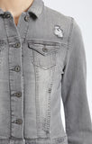 SAMANTHA JACKET IN GREY VINTAGE - Mavi Jeans