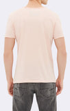 BASIC V-NECK TEE - DUSTY PINK - Mavi Jeans