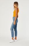 CINDY MOM JEAN IN MID RIPPED LA VINTAGE - Mavi Jeans