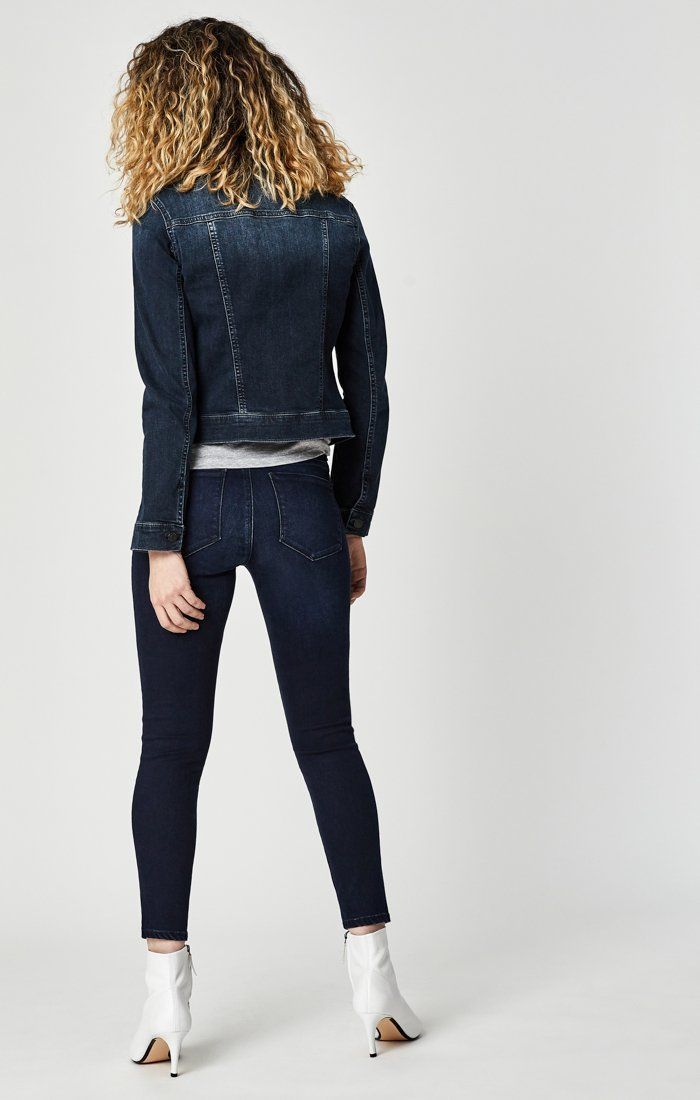 TESS SUPER SKINNY IN DEEP GOLD LUX MOVE - Mavi Jeans