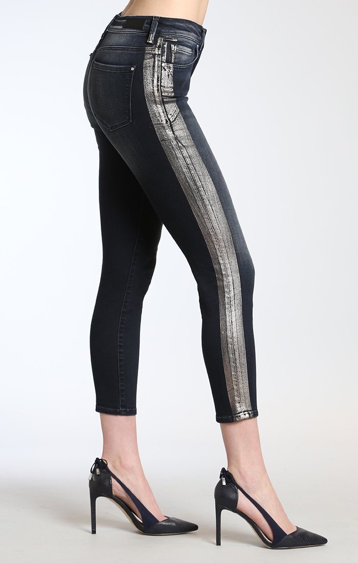 TESS SUPER SKINNY IN INK TUXEDO GOLD ICON - Mavi Jeans