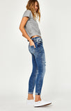 TESS SUPER SKINNY IN MID INDIGO VINTAGE - Mavi Jeans