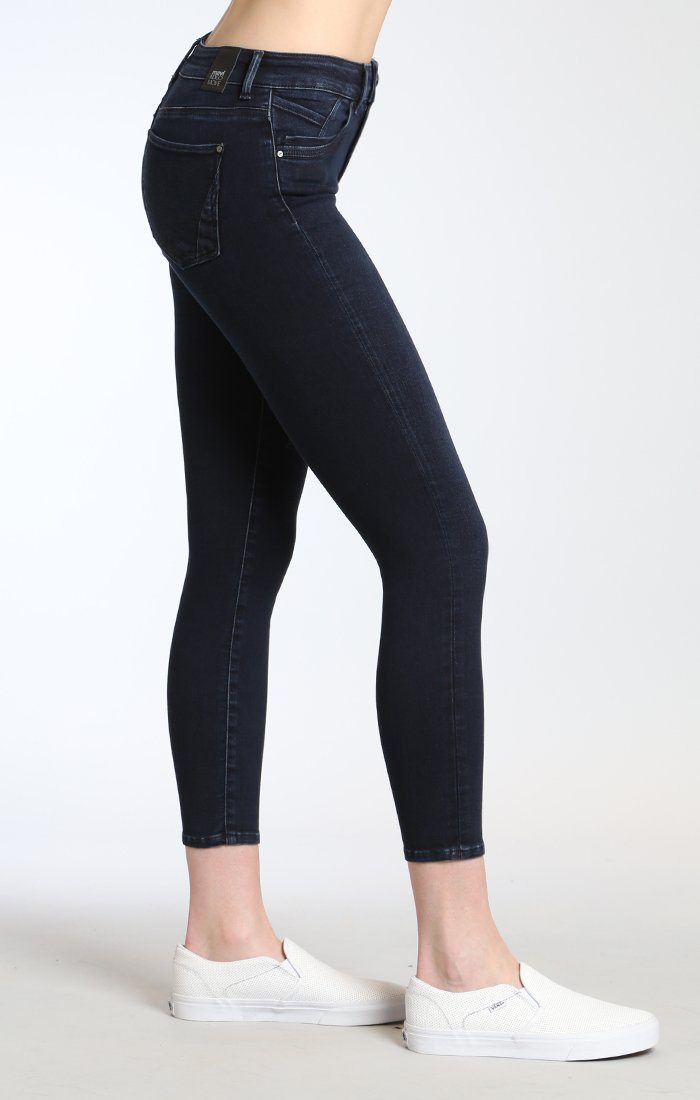 TESS SUPER SKINNY IN INK BRUSHED INDIGO MOVE - Mavi Jeans