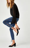 TESS SUPER SKINNY IN DARK EYELET - Mavi Jeans