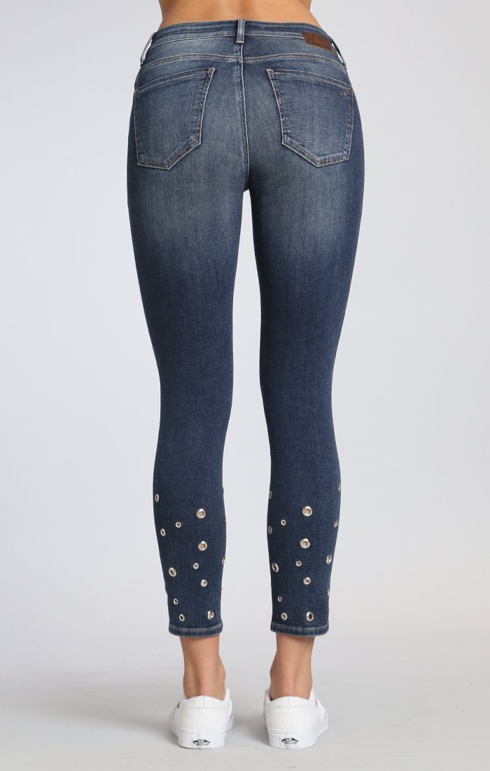 TESS SUPER SKINNY IN SHADED EYELET - Mavi Jeans