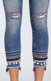 TESS SUPER SKINNY IN DARK DESERT DECO - Mavi Jeans