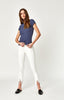 TESS SUPER SKINNY IN WHITE FRINGE VINTAGE - Mavi Jeans