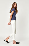 TESS SUPER SKINNY IN WHITE FRINGE VINTAGE - Mavi Jeans