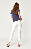 TESS SUPER SKINNY IN WHITE FRINGE VINTAGE - Mavi Jeans