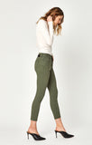 ADRIANA ANKLE SUPER SKINNY IN DUSKY GREEN TWILL - Mavi Jeans