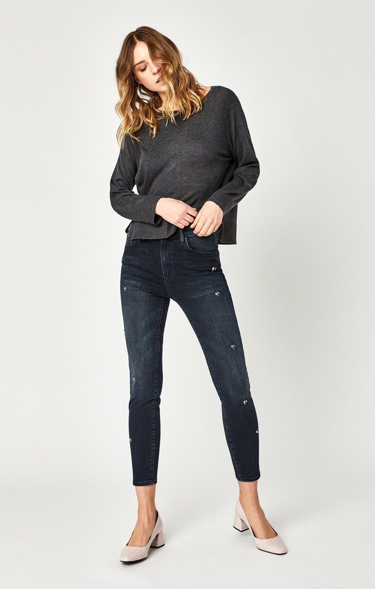 TESS SUPER SKINNY IN INK SHINY - Mavi Jeans