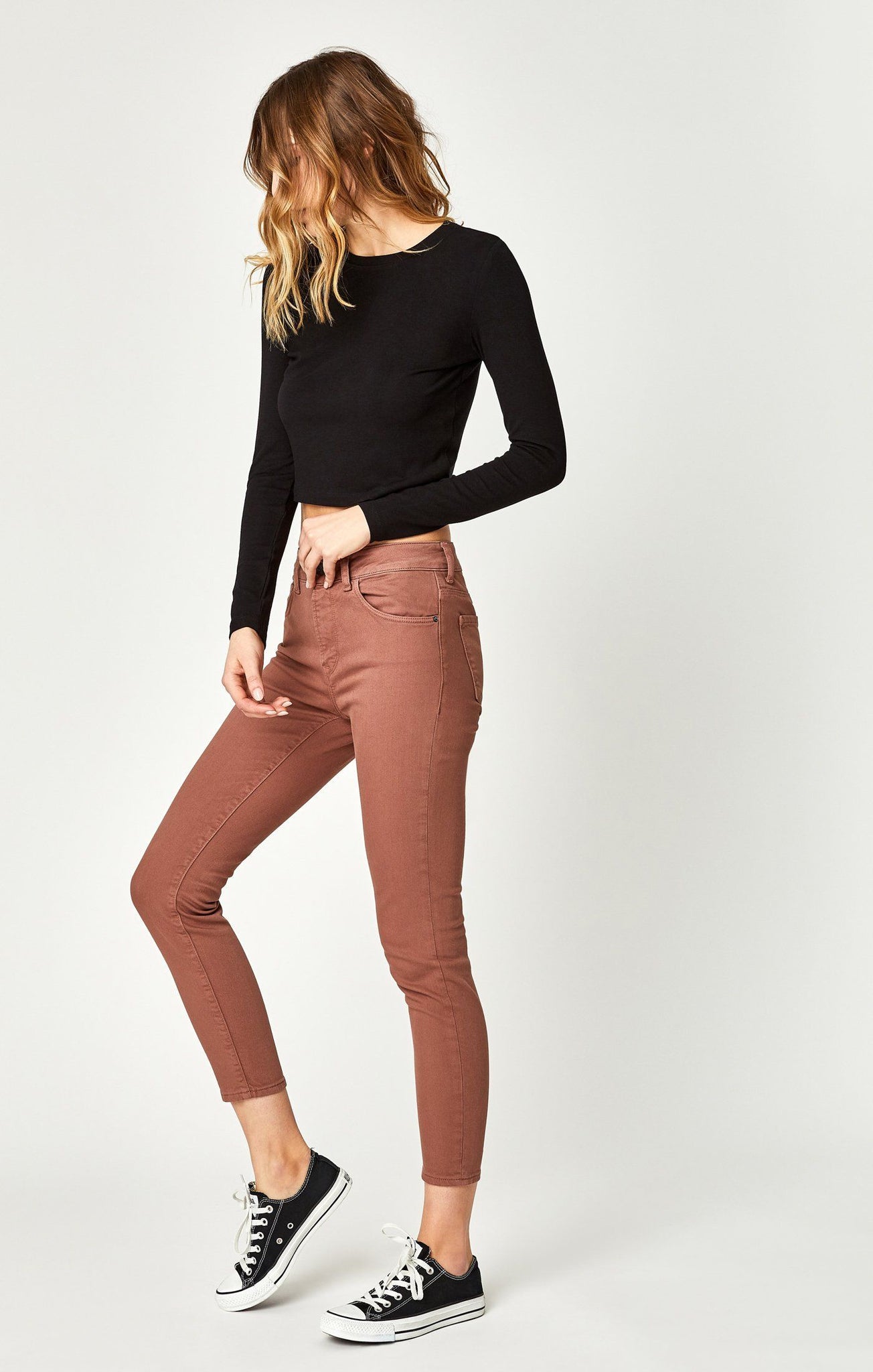 TESS SUPER SKINNY IN CLOVE WASHED - Mavi Jeans