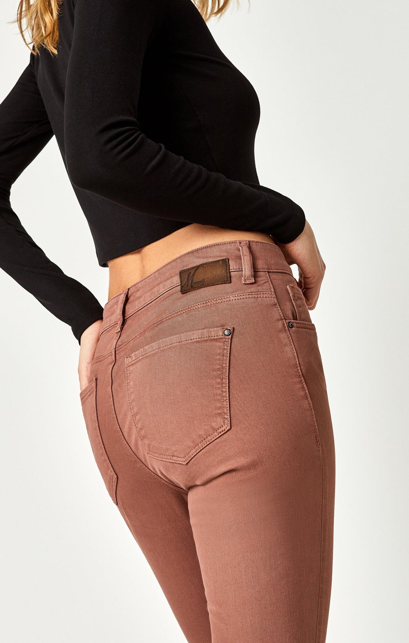 TESS SUPER SKINNY IN CLOVE WASHED - Mavi Jeans