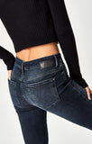 TESS SUPER SKINNY IN INK FRINGE VINTAGE - Mavi Jeans