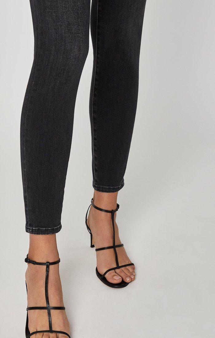 TESS SUPER SKINNY IN DARK SMOKE GOLD LUX MOVE - Mavi Jeans