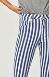 TESS SUPER SKINNY IN WHITE STRIPE DENIM - Mavi Jeans