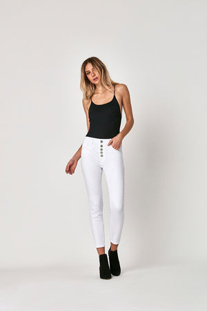 TESS SUPER SKINNY IN WHITE STR - Mavi Jeans