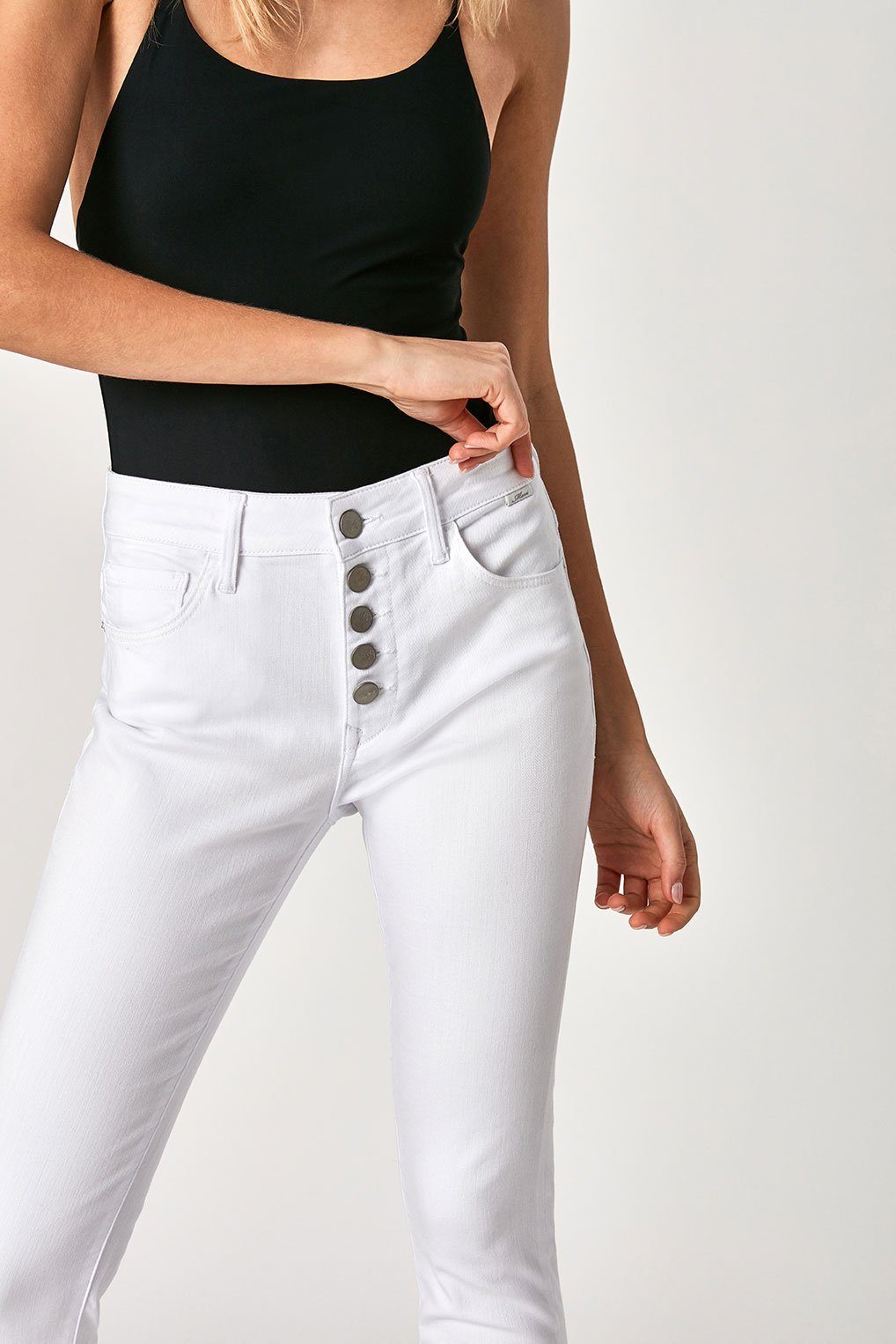 TESS SUPER SKINNY IN WHITE STR - Mavi Jeans