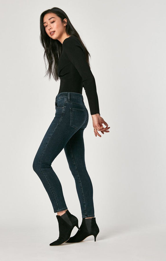 TESS SUPER SKINNY IN DEEP BLUE TRIBECA - Mavi Jeans