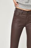 TESS SUPER SKINNY IN BORDEAUX JEATHER - Mavi Jeans