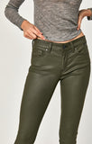 TESS SUPER SKINNY IN KHAKI JEATHER - Mavi Jeans