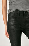 TESS SUPER SKINNY IN BLACK SNAKE - Mavi Jeans