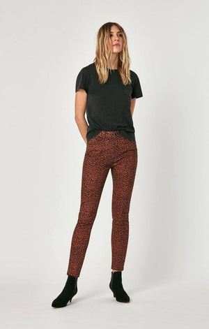 TESS SUPER SKINNY IN BROWN LEO - Mavi Jeans